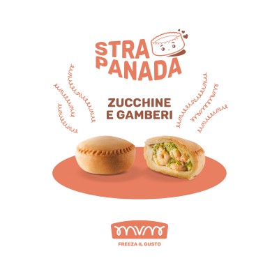 Panadas di Zucchine e Gamberi